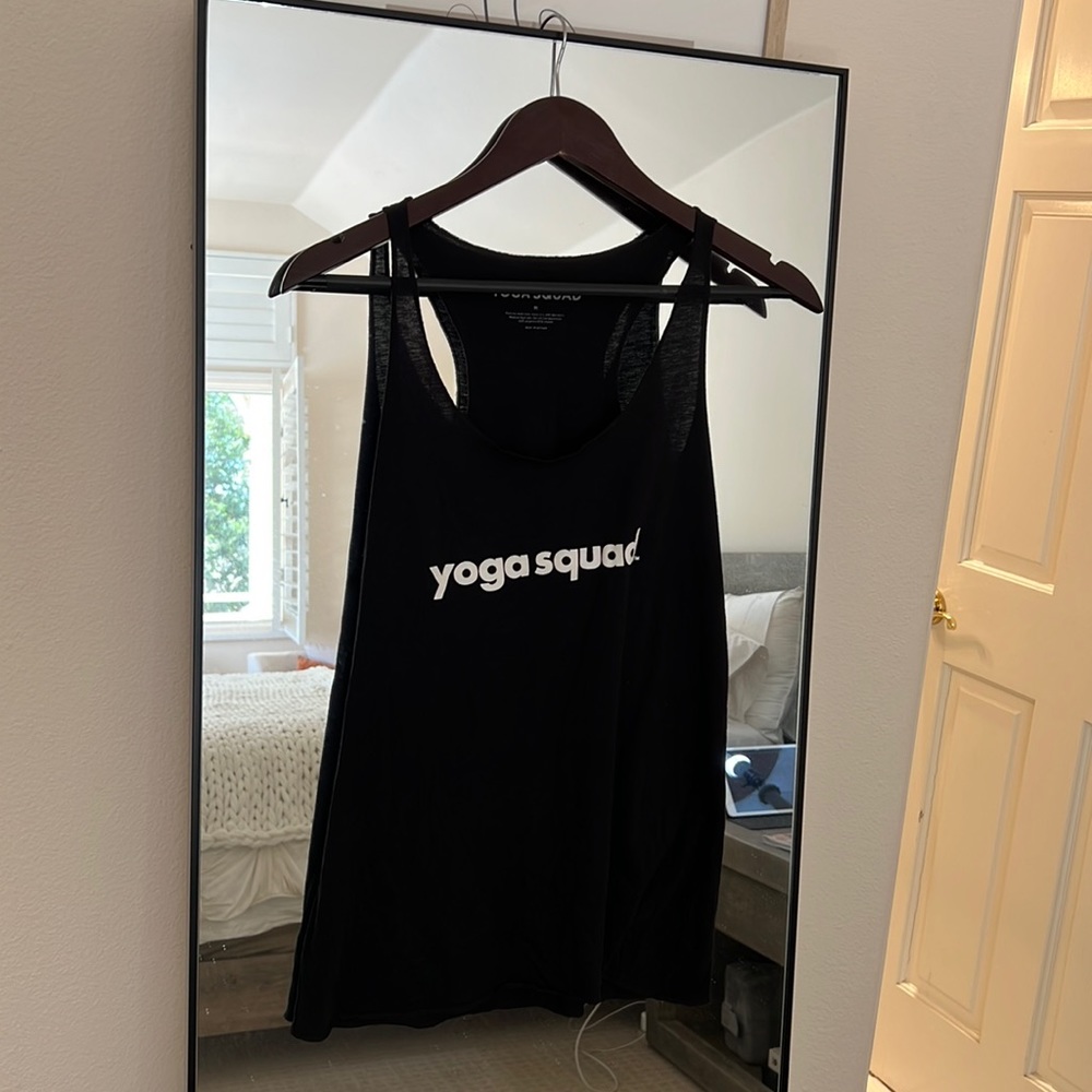 Yoga Squad Medium Black Tank